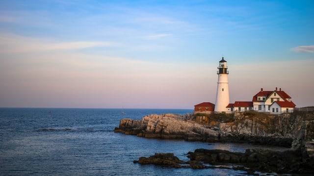 lighthouse in portland maine one of best northeast cities to buy rental property