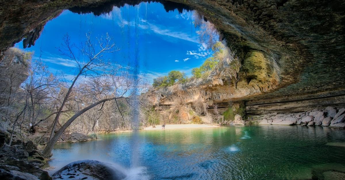 Texas Hamilton Pool and Caves