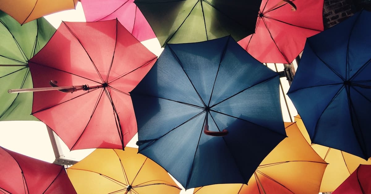 umbrellas to represent umbrella policy rental property insurance